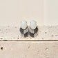 Italian Stone Fringe Earring【White】