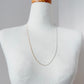 Bicolor Necklace -SHORT- 【White & Gold 】